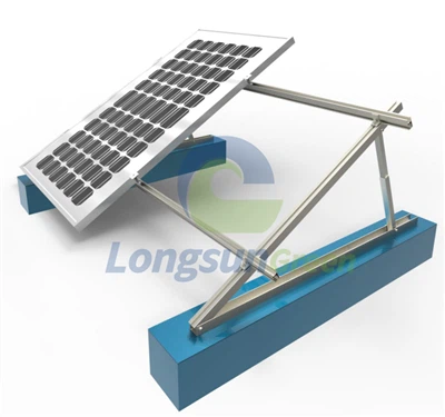 Statief zonne-montagesysteem voor plat dak